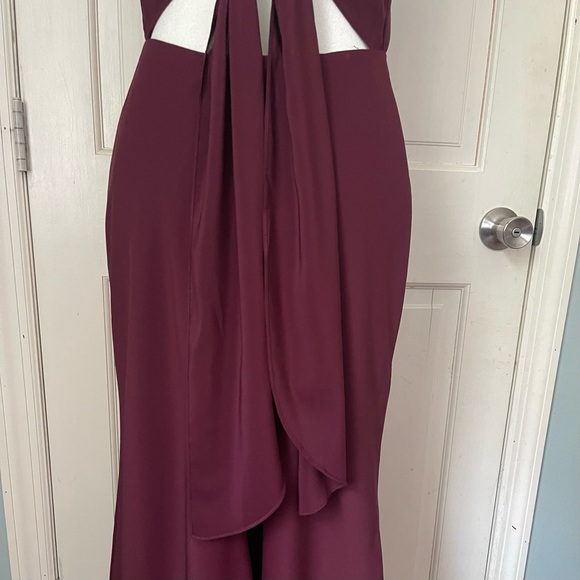 Jenny Yoo Delaney Dress in Hibiscus Size 8 Bridesmaid Maid of Honor Wedding - Picture 10 of 11
